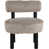 Tissu beige en peau de mouton végétalien sélectionné