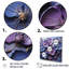 Royal Elegance - Violets, reproduction d'art mural-97045736-97045737