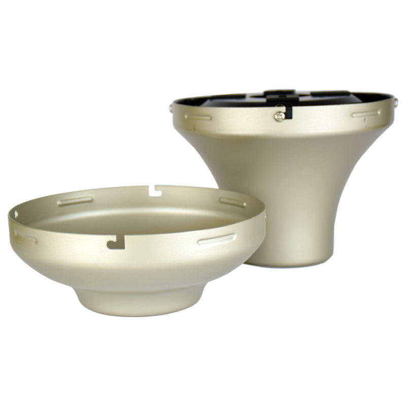 Ceiling Fan Close to Ceiling Kit - Brushed Nickel - Dry Rated, Brushed Nickel