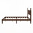 Wood Platform Bed with Gourd Shaped Headboard-190179408-190179501