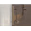Equinox 56 - 60 in. x 60 in. Fully Frameless Bronze Tinted Sliding Bathtub Door-1980052069