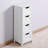 Chic White Bathroom Cabinet With Innovative Drawer Solutions For Efficient Storage Stylish Drawers - Transforms Home Decor