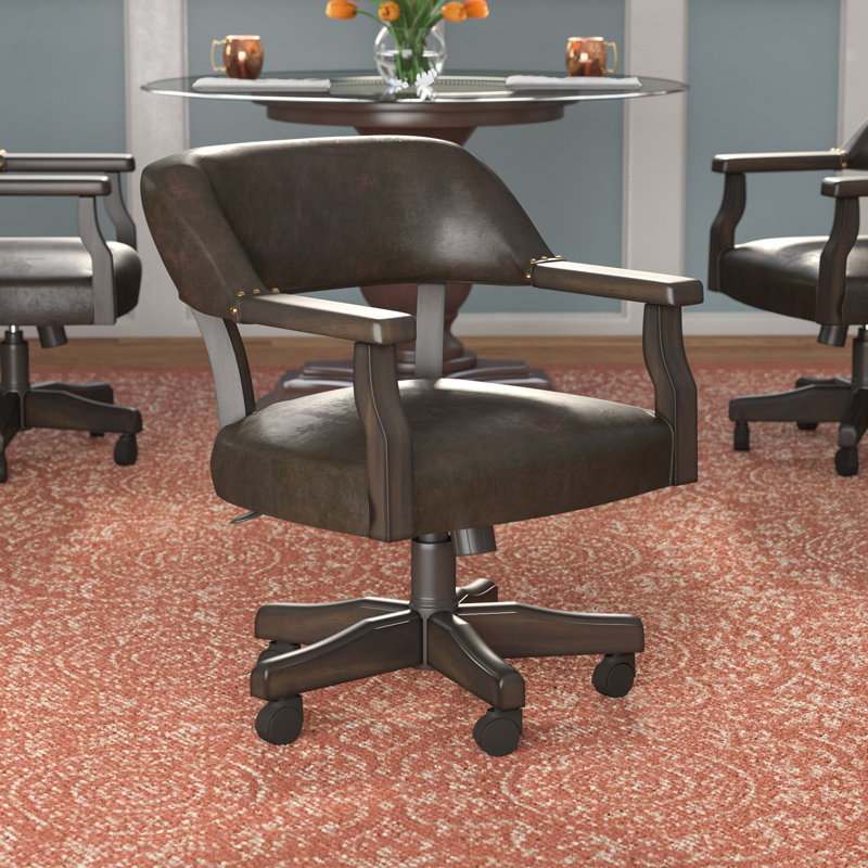 Keamber 20'' H Faux Leather Upholstered Armchair