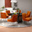 Chaise d'appoint en velours Baudel-102880115