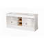 Meuble-lavabo double 72 po avec plateau en marbre Dessett