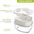 Prep & Savour Fresh Produce Vegetable Fruit Storage Containers, Bpa-free Fridge Storage Container-1183294247