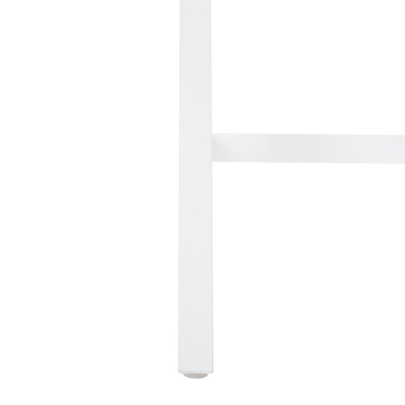 Millhouse Solid Wood Writing Desk, White