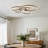 6-Light Flush Mount with Remote Control-124797181-124797182