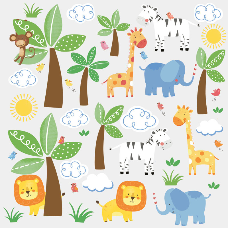 Landscape & Nature Non-Wall Damaging Wall Decal