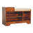Solid Wood Retreat Chestnut Shoe Bench