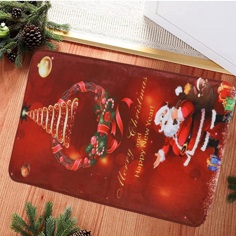 Tapis d'entrée antidérapant Sayreville, H 0,39 po x l 15,75 po x L 23,62 po