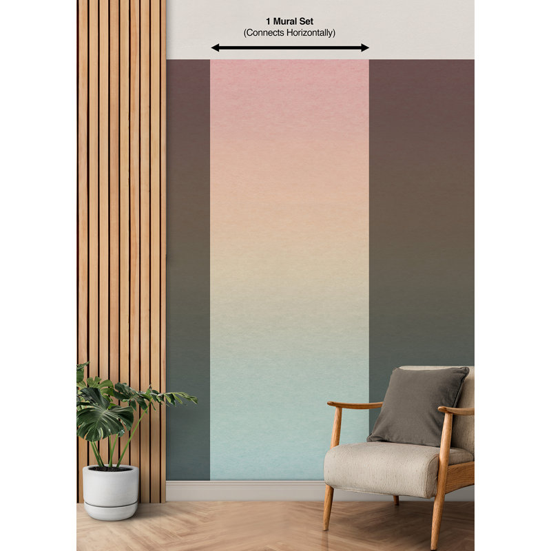 Room Mates Aura Ombre Peel & Stick Wallpaper Mural - Wayfair Canada