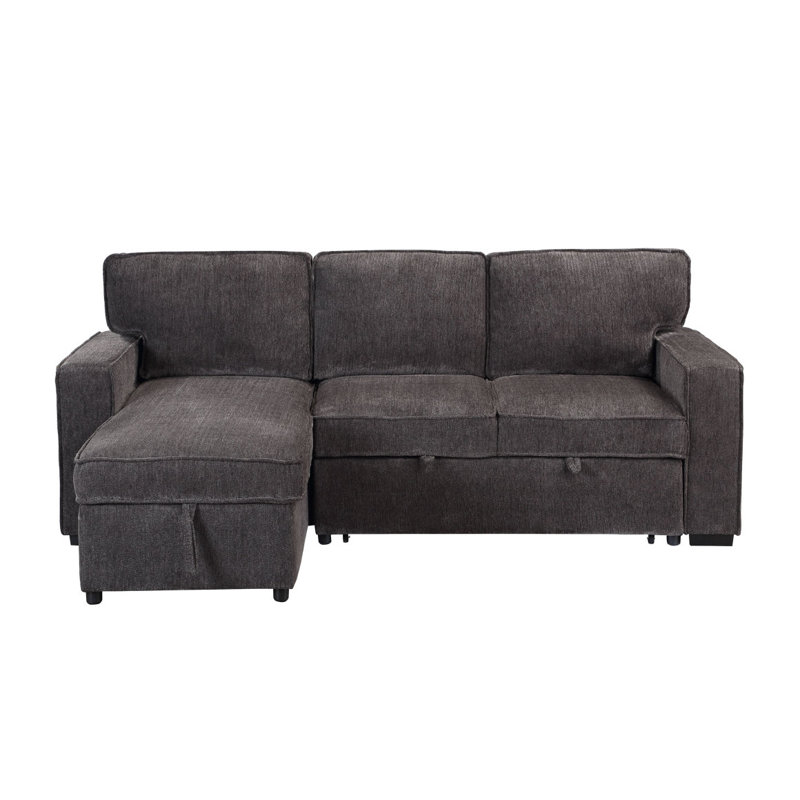Boneless TERRITORY DARK GREY PULL OUT SOFA BED