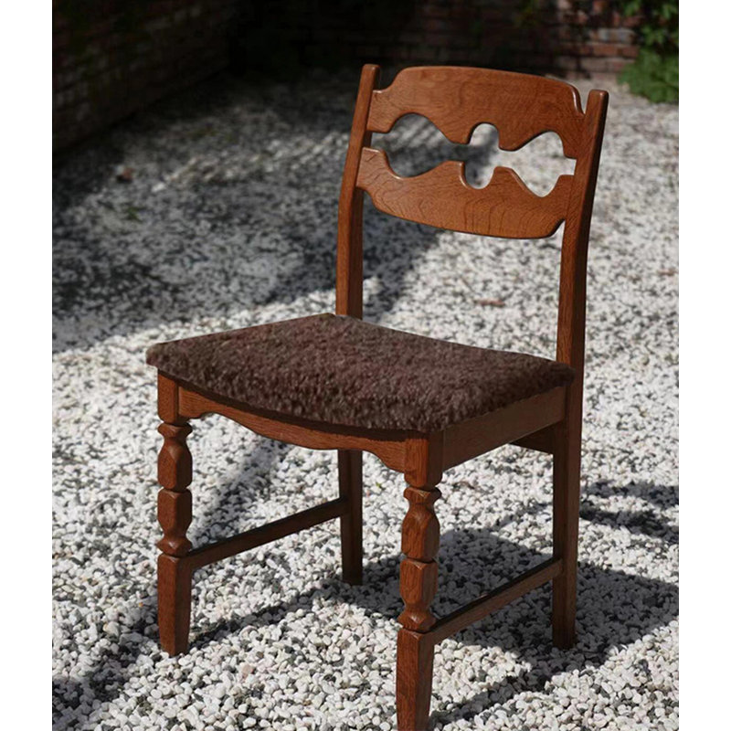 Chaise de salle à manger Vintage American