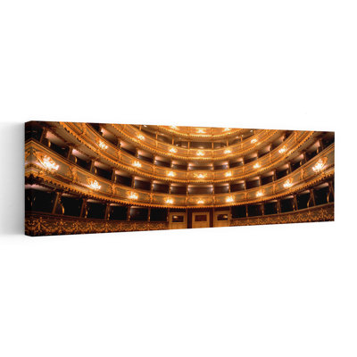 Stavovske Theater, Prague, Czech Republic Contemporary Architecture Wall Art