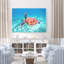 Mahesh Sea Turtle Fly - reproduction de photo sur toile tendue-349707816