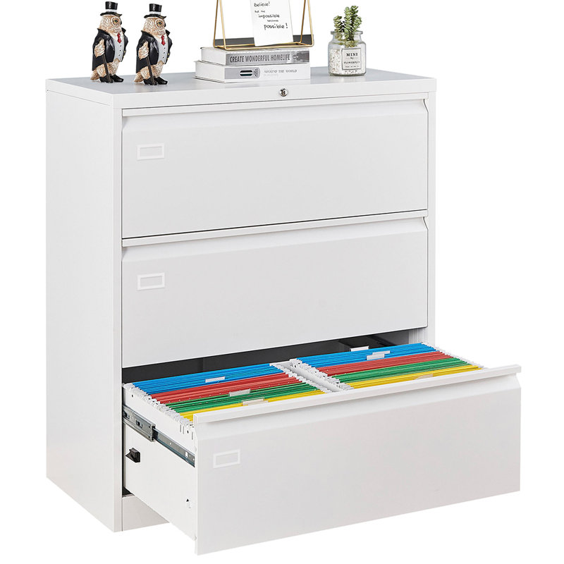 17.72'' Wide Storage Cabinet, White
