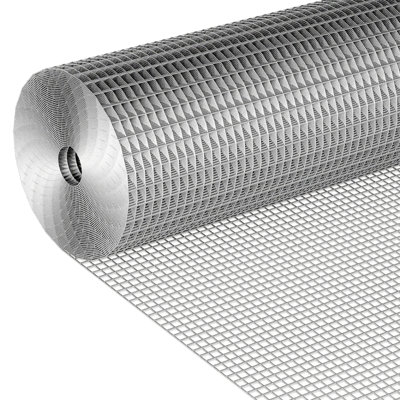 Hardware Cloth 1/2 Inch 48inx100ft 19 Gauge Vinyl Coated Square Chicken Wire Fence Mesh Roll