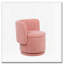 Chaise pivotante en tissu Teddy avec rangement à 360 degrés-1867907303
