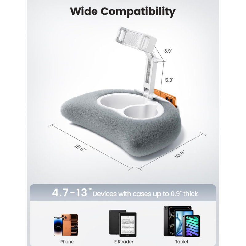 Support pour tablette, Gris