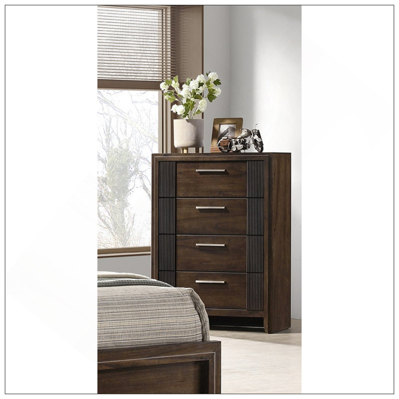 Commode contemporaine à 4 tiroirs 1Pc