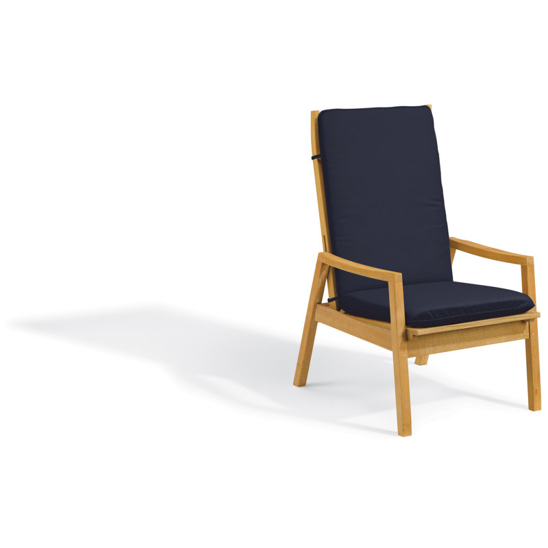 Siena Outdoor Lounge Chair, Admiral Blue