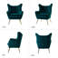 Fauteuil à oreilles 29,25 po Avianna-808045375