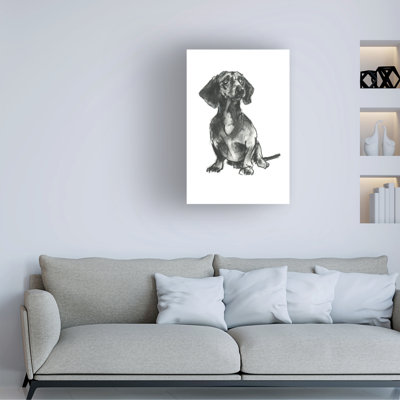 Winston Porter Cartissi Doggy Expressions IV Canvas Wall Art