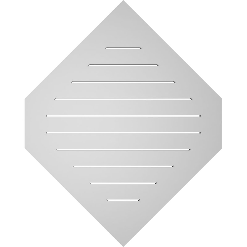 Pente verticale verticale en uréthane Signature, H 1 po x l 32 po x L 40 po
