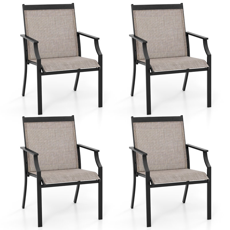 Fauteuil de salle à manger Letizia, Brun