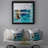 Abstract Reversible Throw Pillow-644722227