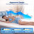 3 Inch Gel Memory Foam Mattress Topper with Cooling Ice Silk Washable Cover, Medium Plush Support Bed Topper for Back Pain and Pressure Relief, Twin XL Dorm Mattress Pad-1096968876-1096968878