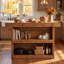 55.12 " W Kitchen Island with Solid Wood Top
