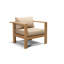Ando Outdoor Teak Lounge Chair-1887802708