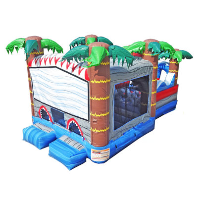 Maison gonflable et gonflable JumpOrange Shark