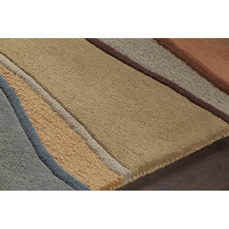 Tapis en laine touffeté à la main Pender Authentic, Rectangulaire 9 pi x 13 pi