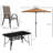 Conversation Set,8 Pieces Patio Furniture Set-447677621