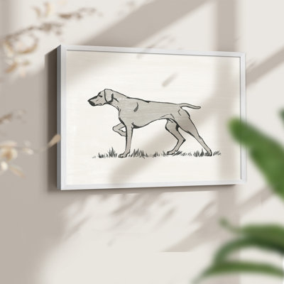 Neutral Pointer II -Framed Print - Restickable
