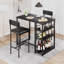 Counter Extra Tall Stool with Metal Frame