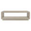 Table basse rectangulaire en aulne de 47 po de largeur Lonni-1162039422