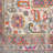 Abbate Oriental Gray/Pink Area Rug-1524812793