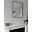 Amos Rectangular Metal Wall Mirror