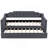 Upholstered Twin Daybed With Trundle,Black