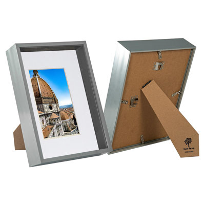 3D Deep Box Photo Frame with A5 Mount - A4 (8" x 12")