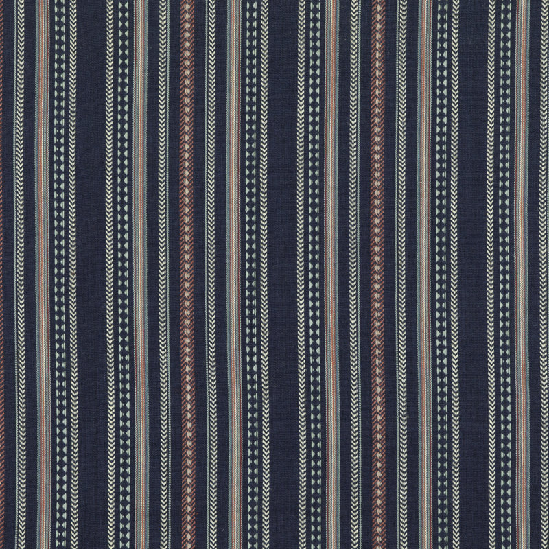 Mulberry II Racing Cotton Blend Fabric, Indigo