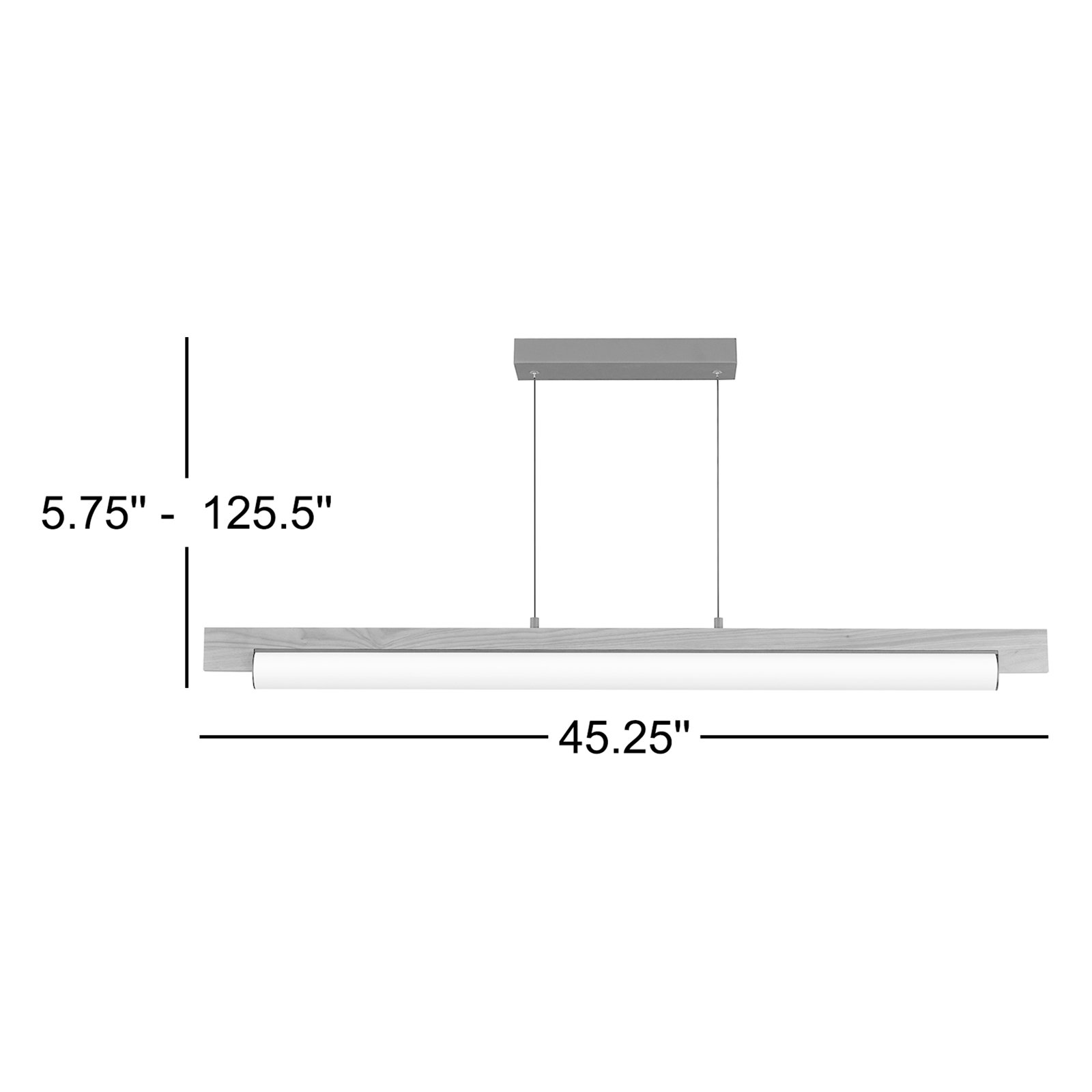 Delmi Single Light Dimmable LED Pendant