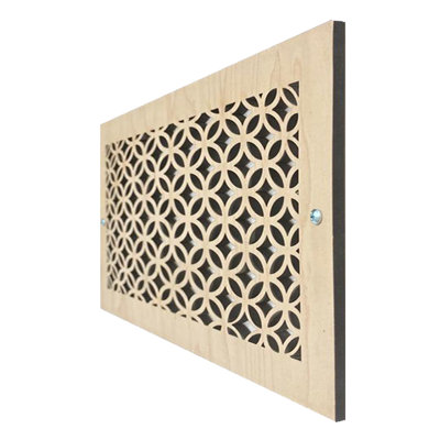 Registres muraux et de plafond Stellar Air 2 x 8 (ouverture de conduit) 4 x 10 - cercles 3D