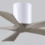 60" Irene 5-Blade Hugger Ceiling Fan with Wall Remote-1087667332-1087667358-1087667379