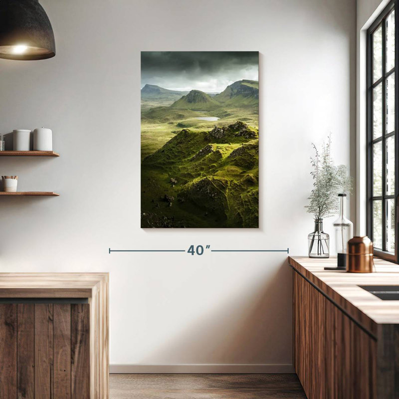 Alvord, île de Skye, H 39 po x l 26 po