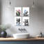 4 Piece Wrapped Canvas Print